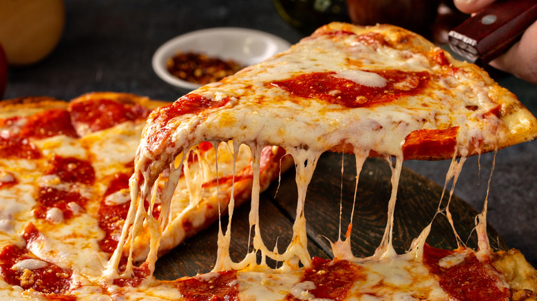 New York-Style Pizza Slice in New York City